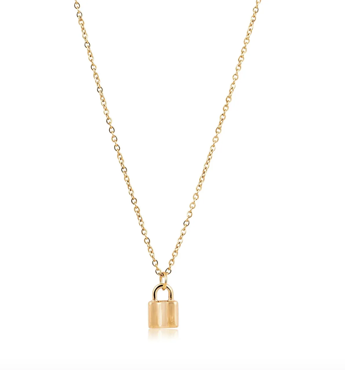 Mini Lock Necklace