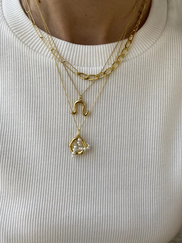 Mixed Links Necklace