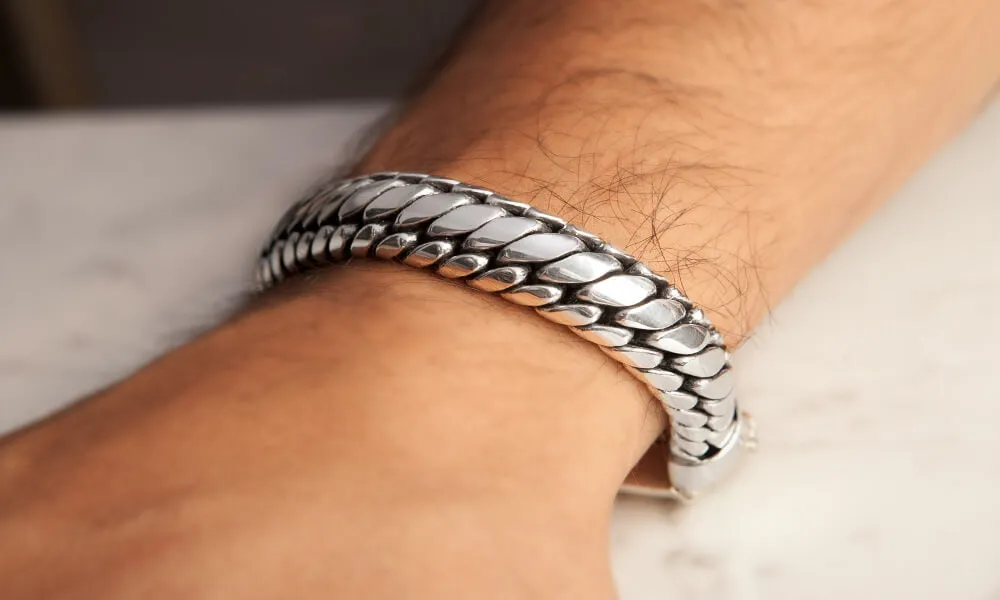 Monaco .925 sterling silver bracelet