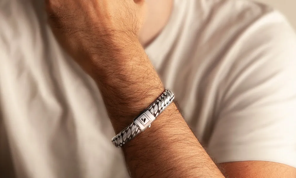 Monaco .925 sterling silver bracelet