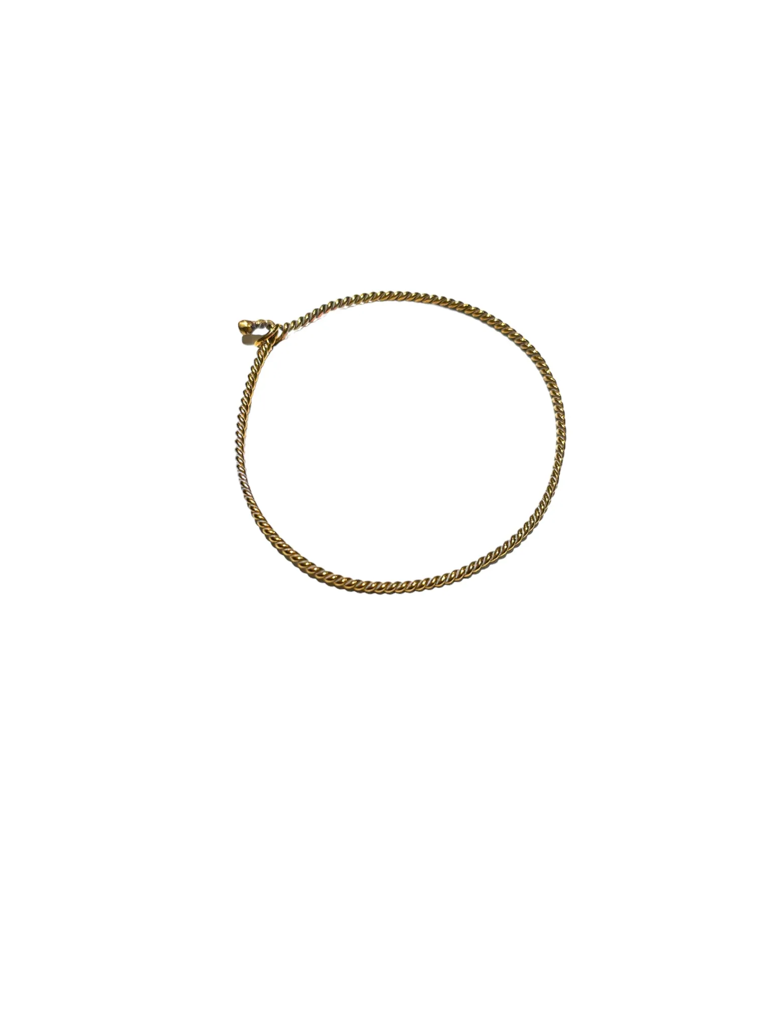 MONIQUE MICHELE- Twist Brass Bangle