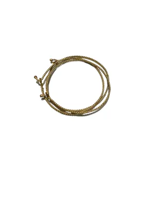 MONIQUE MICHELE- Twist Brass Bangle