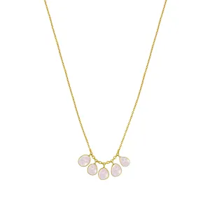 Moon Drops Necklace in Gold | Available to Ship March 7, 2025