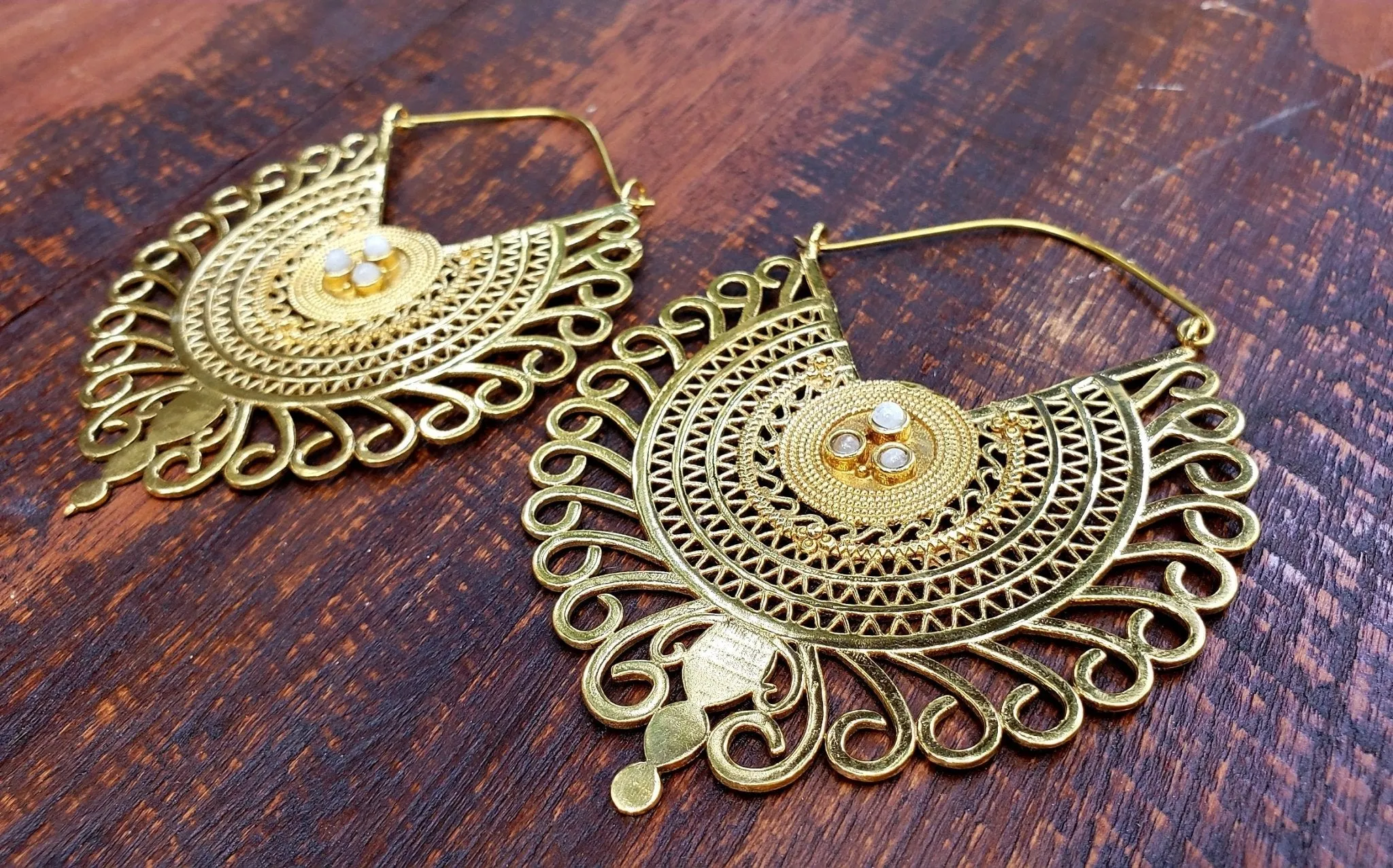 Moonstone Empress Earrings