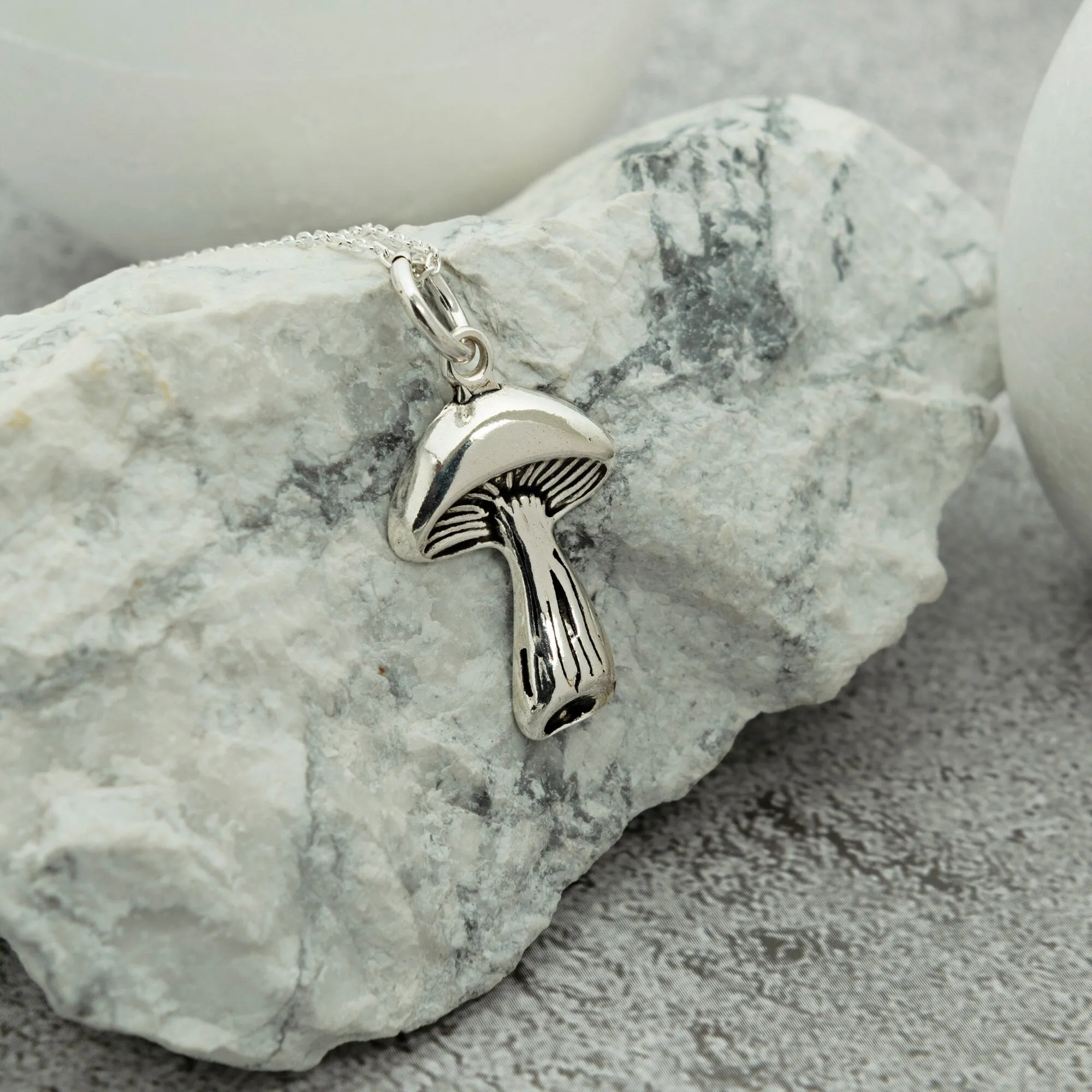 Mushroom Necklace