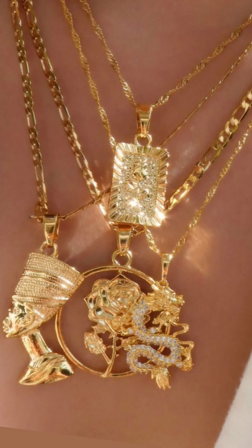 Nefertiti necklace