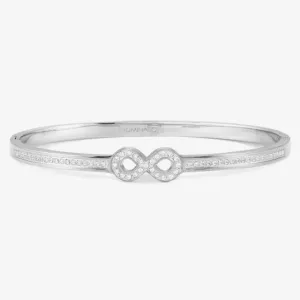 Nomination Pretty Bangles Infinity Medium Silver Bangle