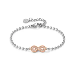 Nomination Soffio Damore Bracelet, Star, Cubic Zirconia, Rose Gold