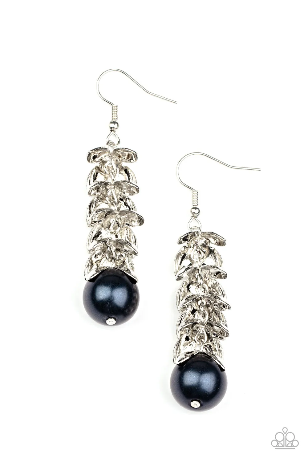 Ocean FROND Property - Blue (Pearl) Earring