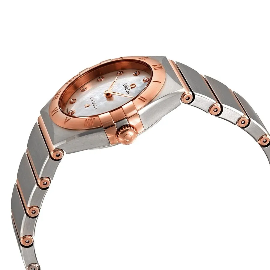 Omega Constellation Manhattan Mother of Pearl Dial Ladies Watch 131.20.28.60.55.001