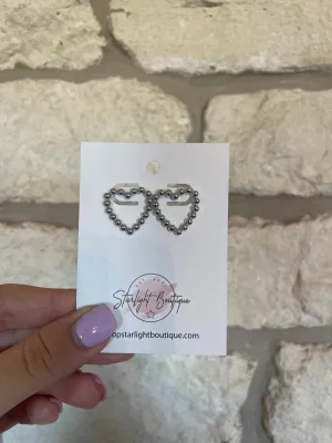 Open Heart Studs