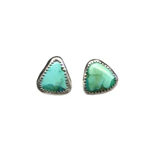 Organic Studs - Sonoran Gold Turquoise #5