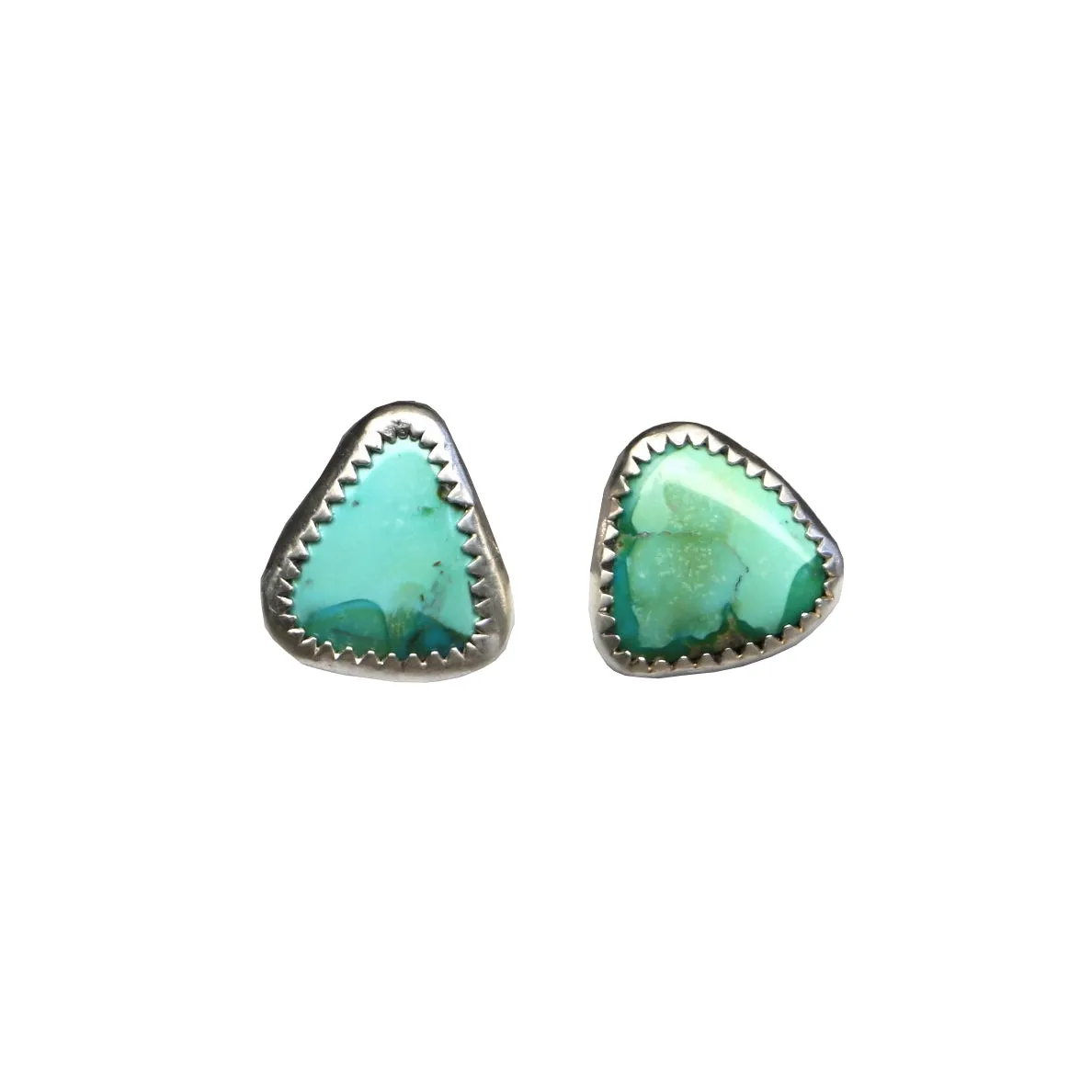Organic Studs - Sonoran Gold Turquoise #5