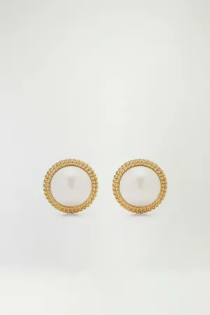 Oversized Pearl Earrings