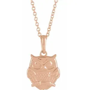 Owl 16-18" Necklace or Pendant 88164