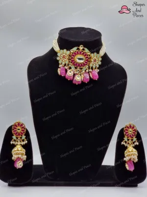 Pachi Kundan Choker Set