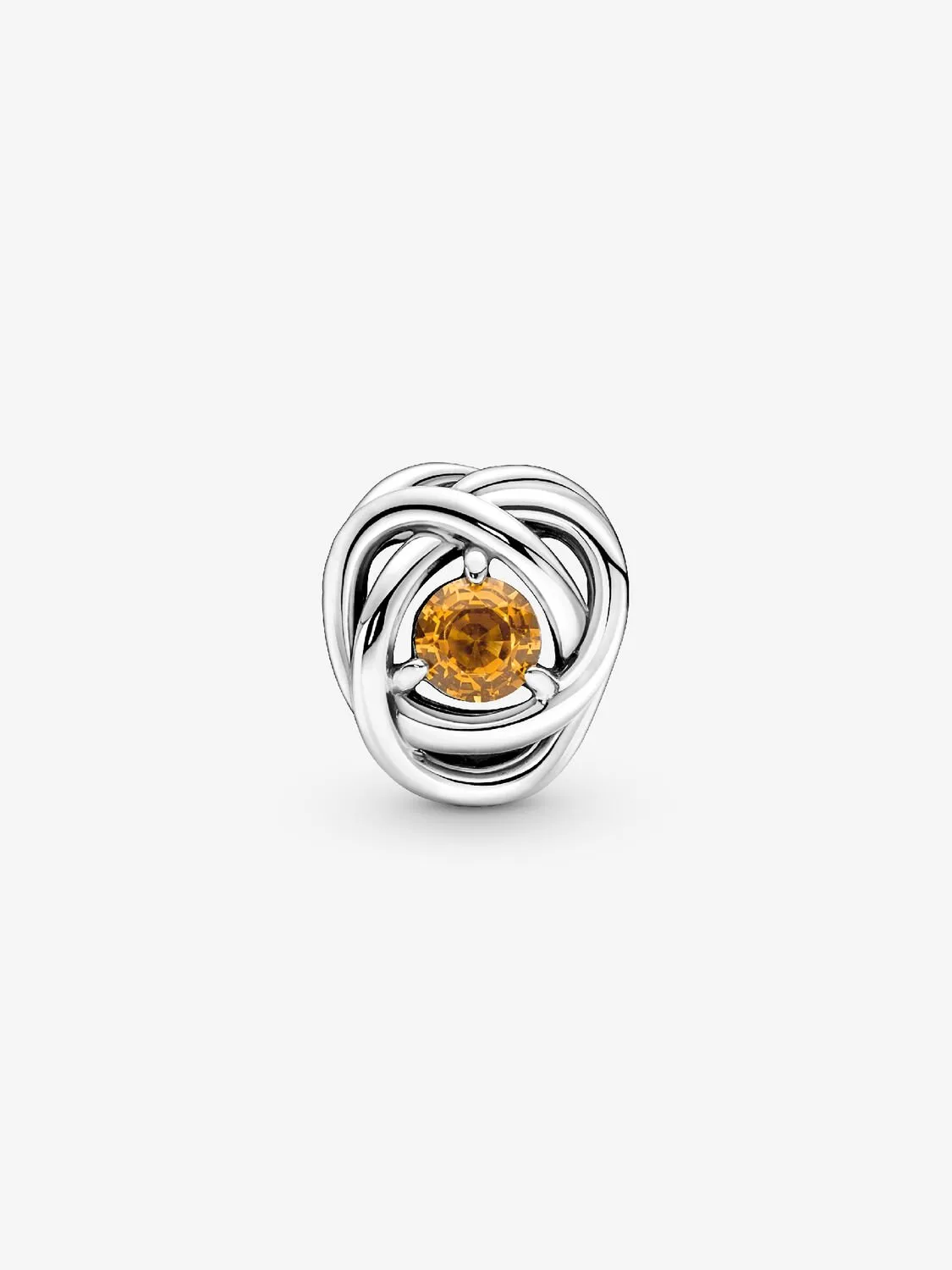 Pandora November Honey Eternity Circle Charm
