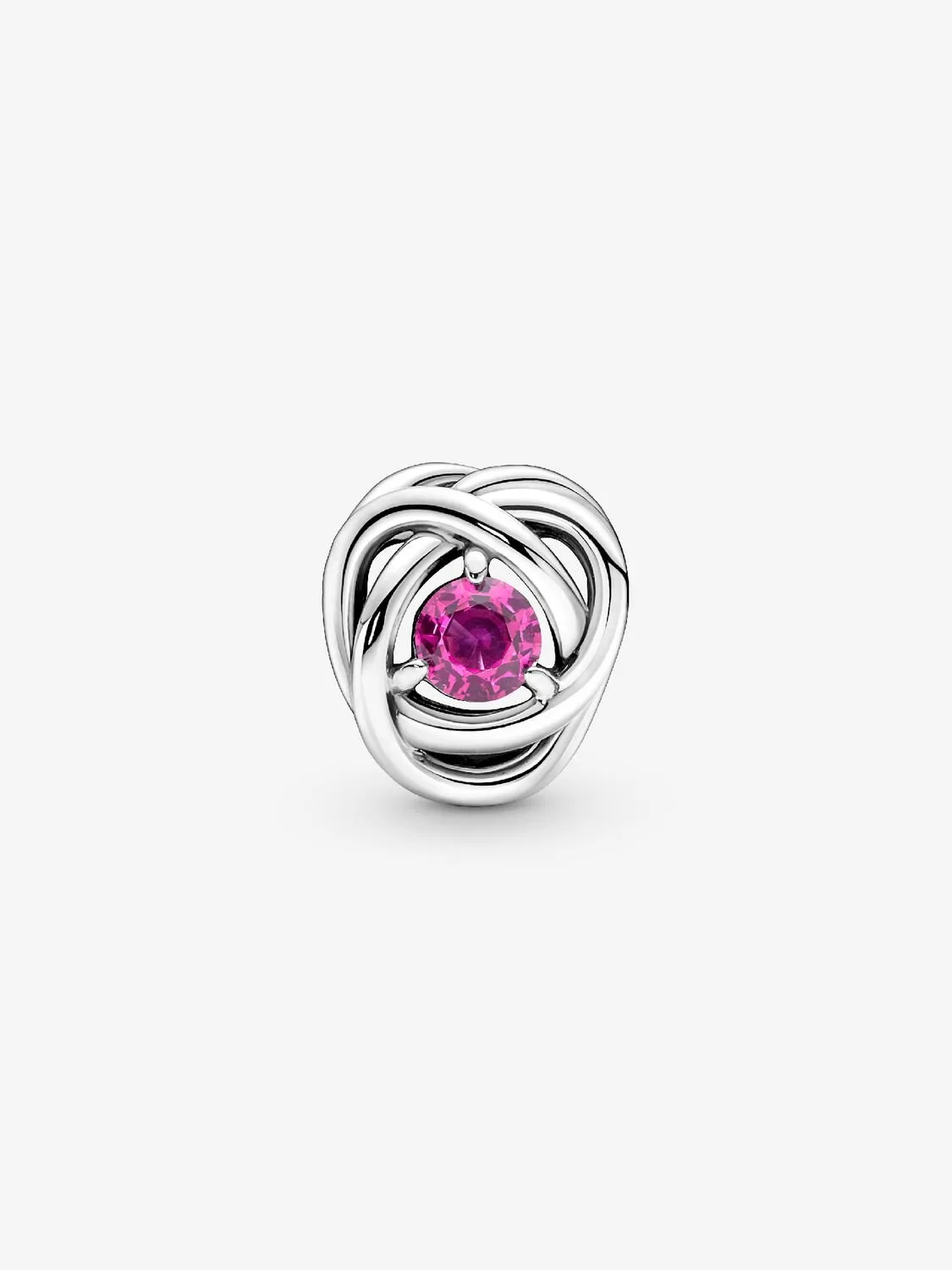 Pandora October Pink Eternity Circle Charm