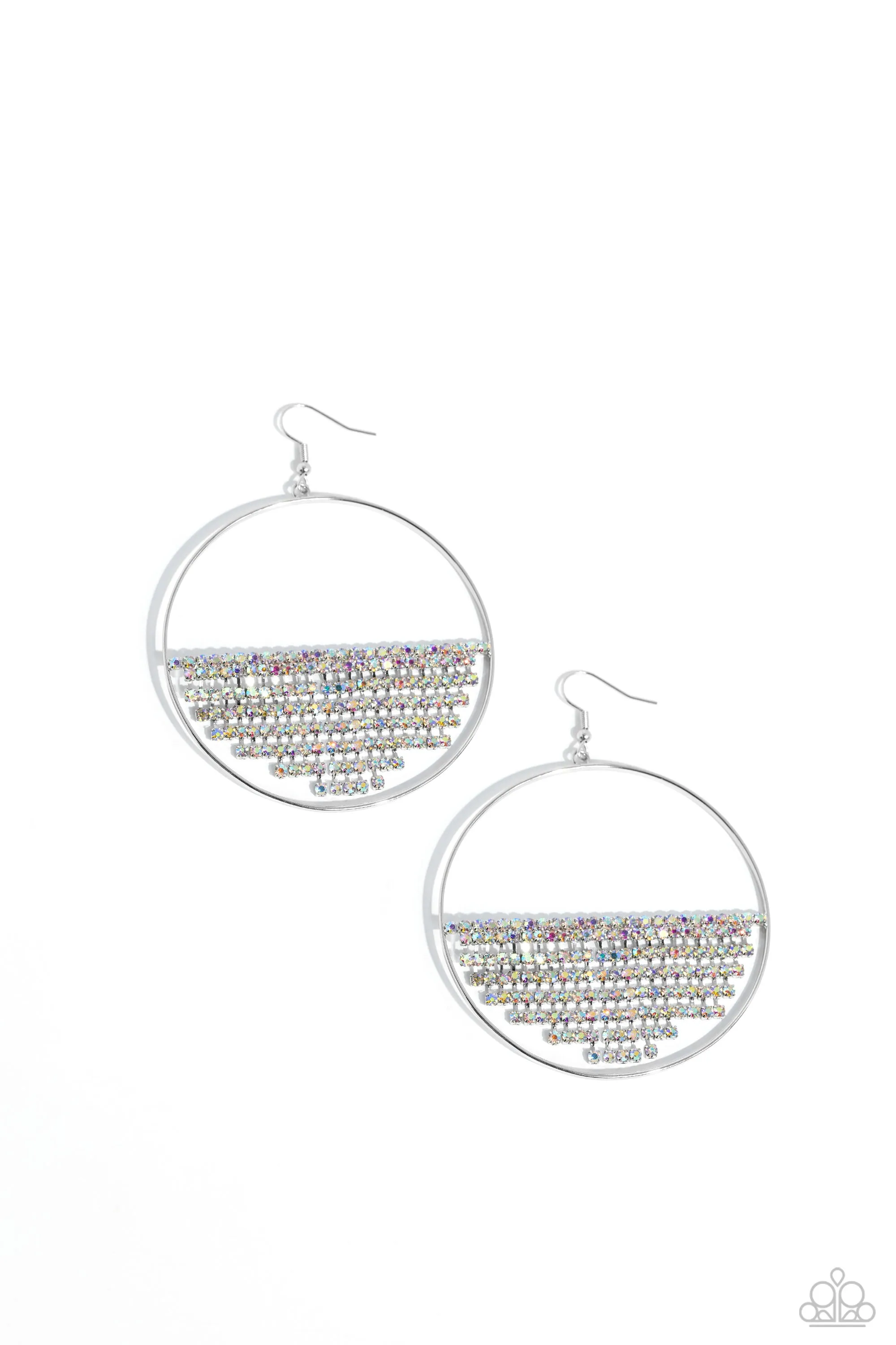 Paparazzi Fierce Fringe - Multi Earrings