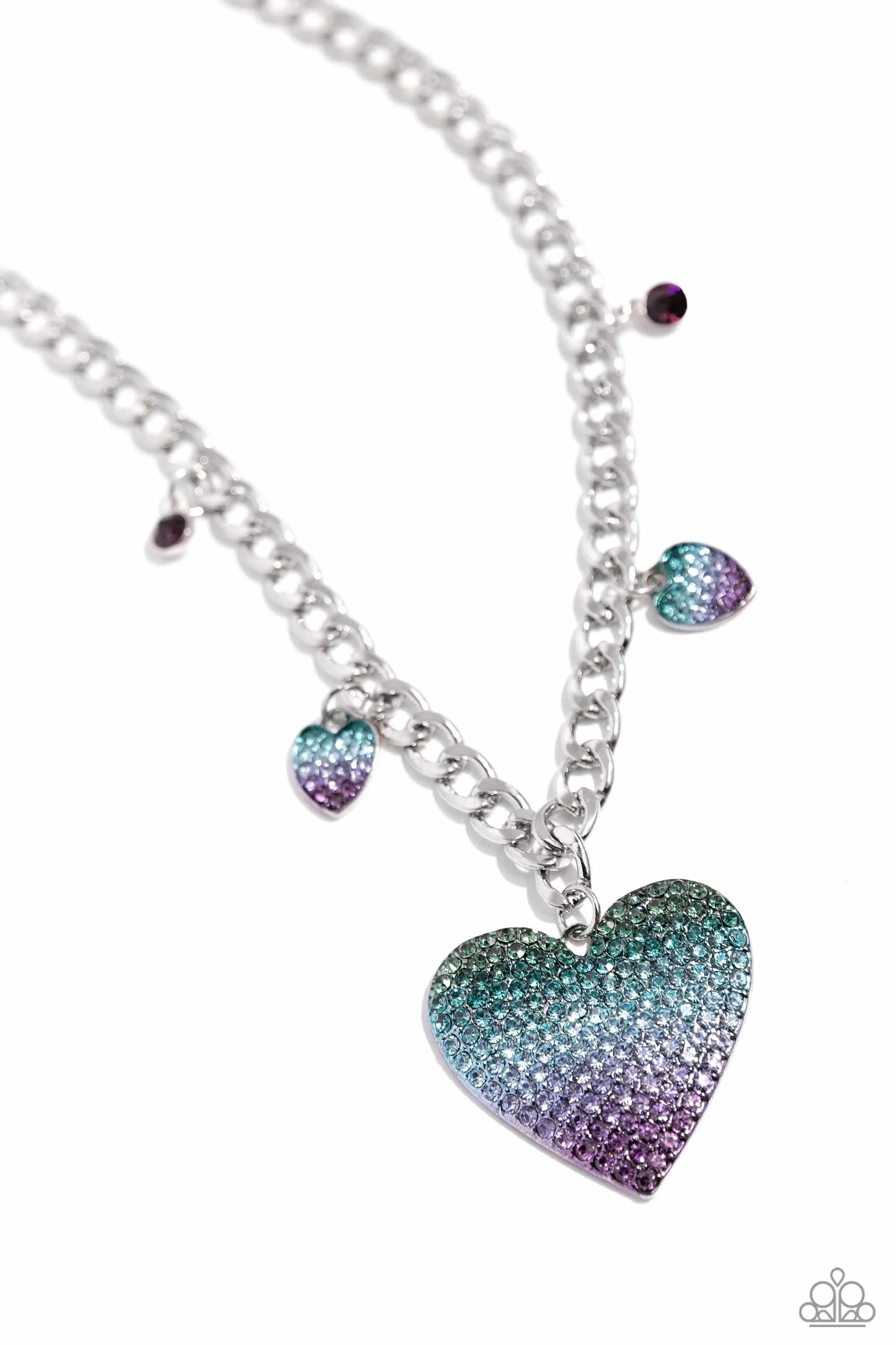 Paparazzi For the Most HEART - Multi Necklace