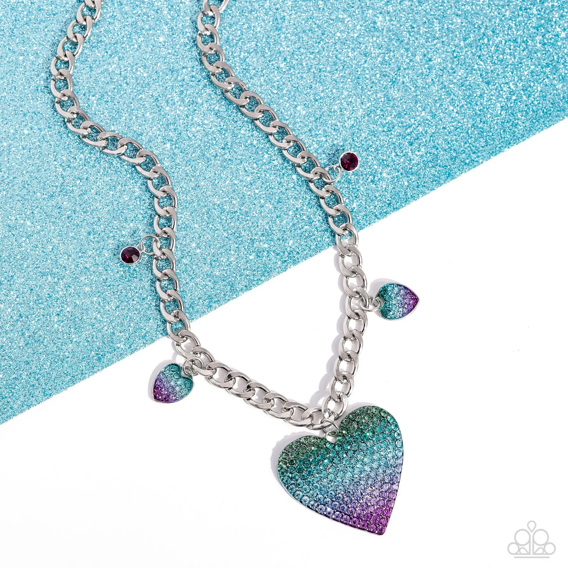 Paparazzi For the Most HEART - Multi Necklace