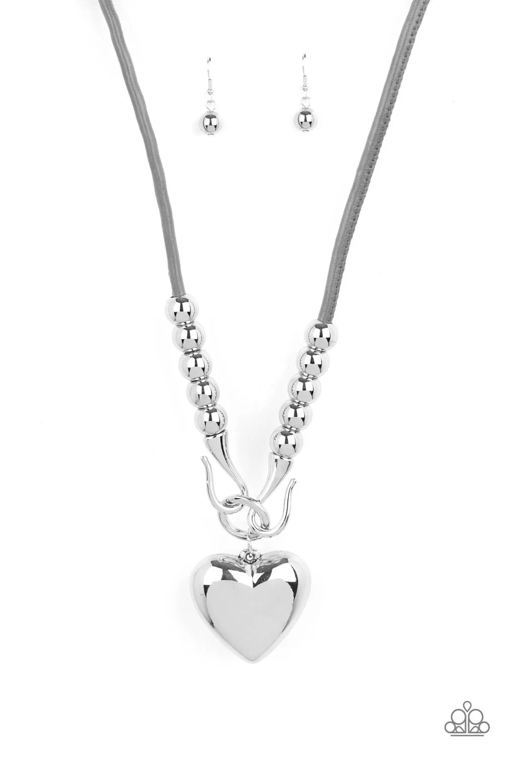 Paparazzi Forbidden Love - Heart Necklace