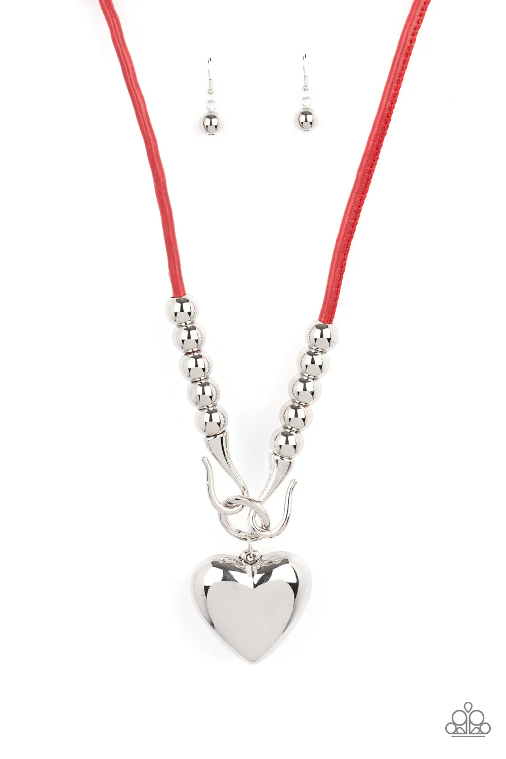 Paparazzi Forbidden Love - Heart Necklace