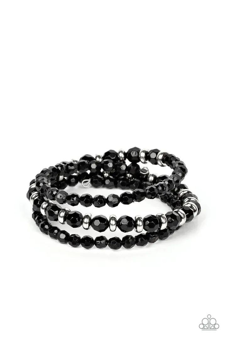Paparazzi It’s A Vibe - Black Bracelet - Infinity Bracelet