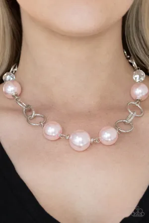 Paparazzi - New Age Novelty - Pink Necklace