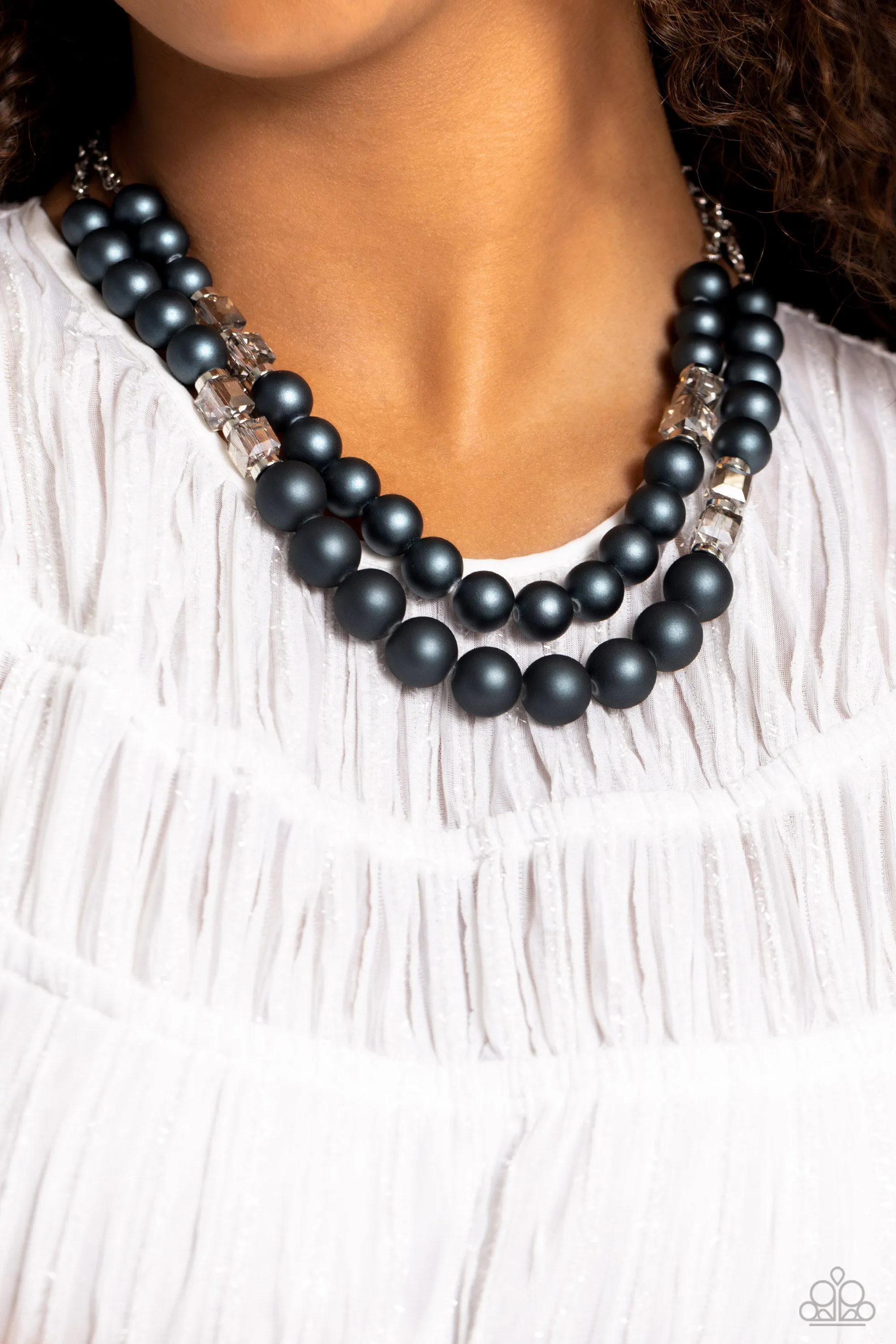 Paparazzi Shopaholic Season - Blue Necklace
