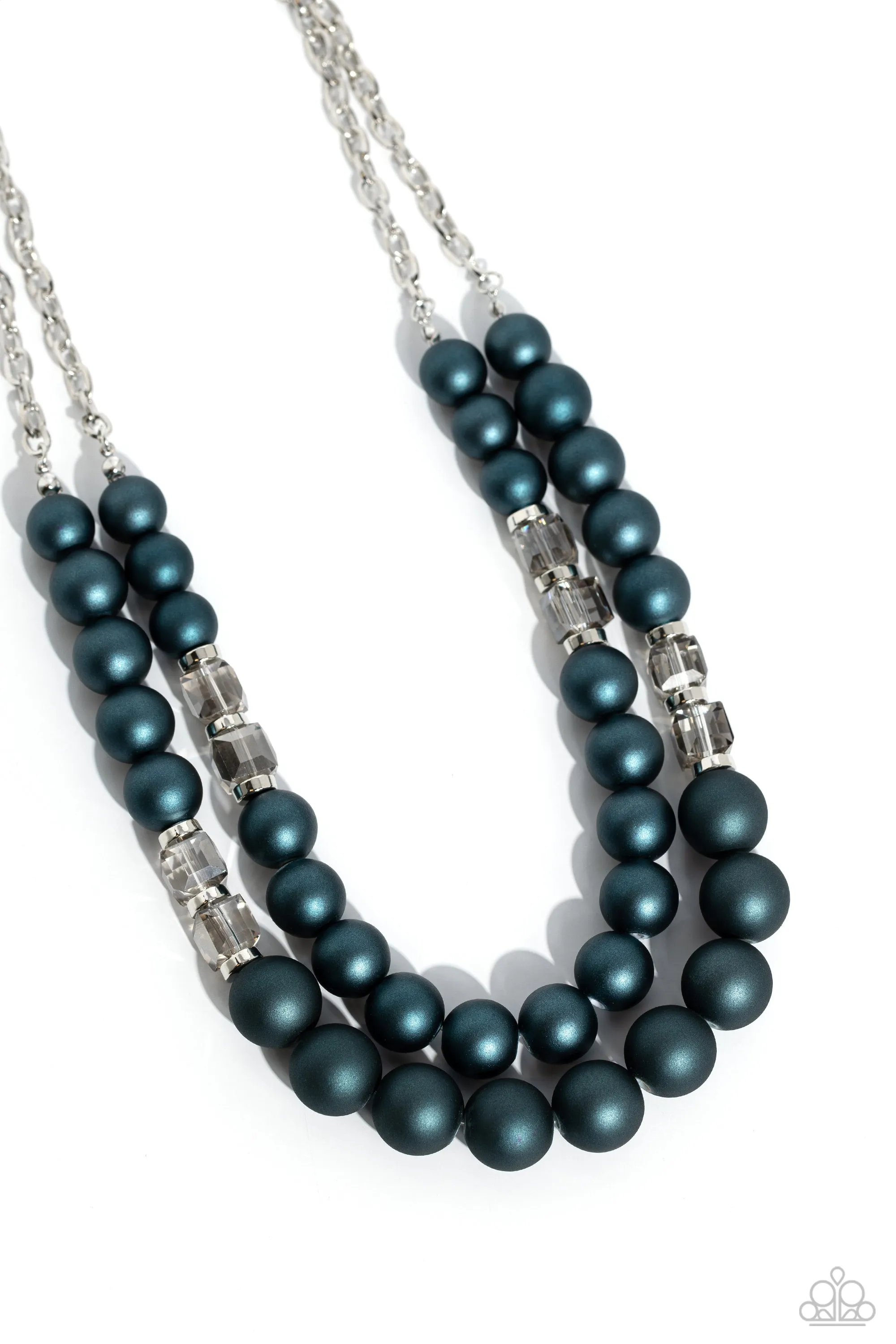 Paparazzi Shopaholic Season - Blue Necklace