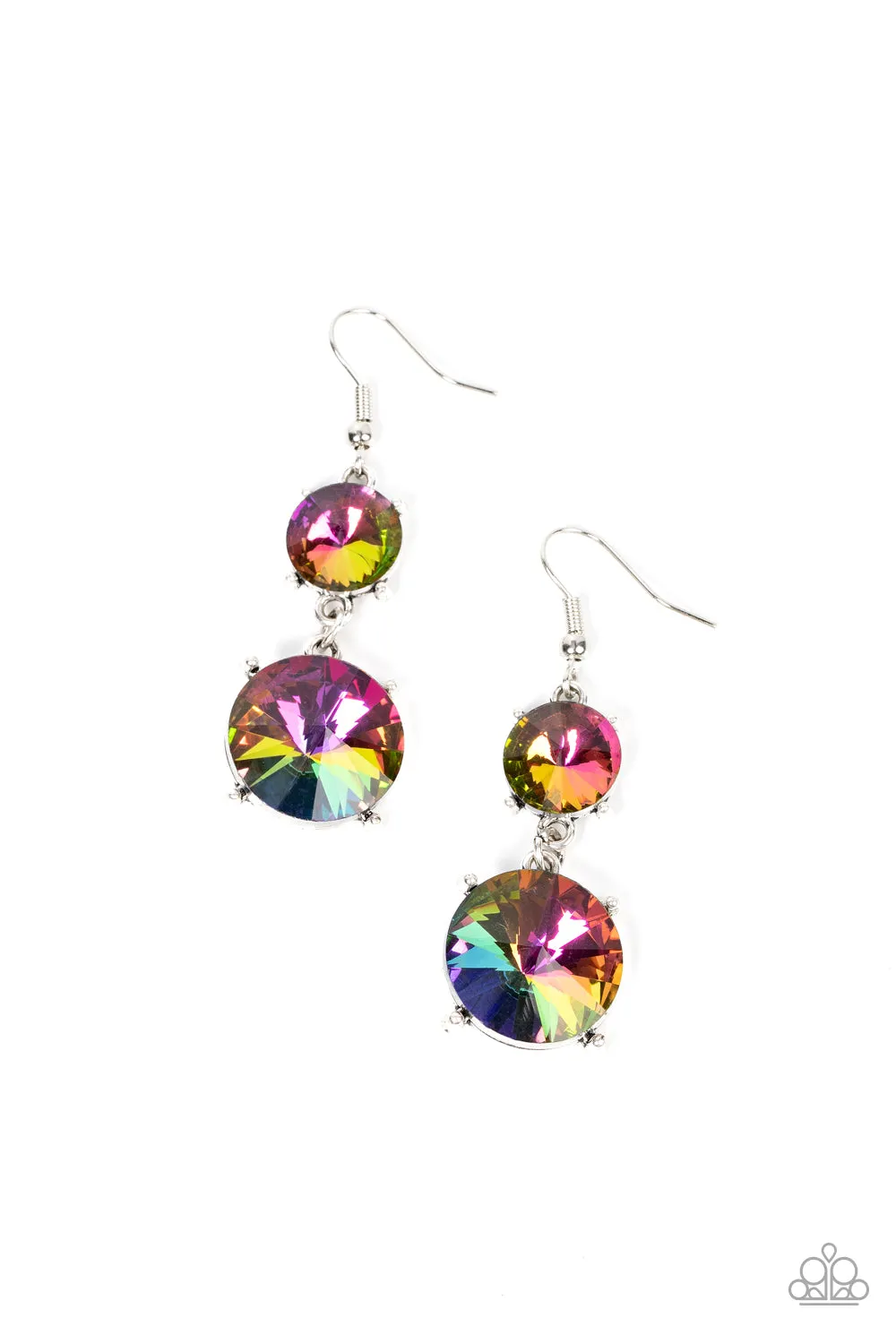 Paparazzi Sizzling Showcase - Multi Earrings
