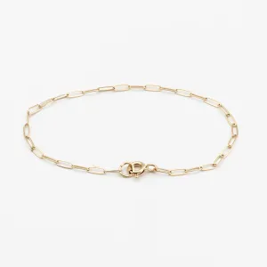 Paperclip Chain Bracelet