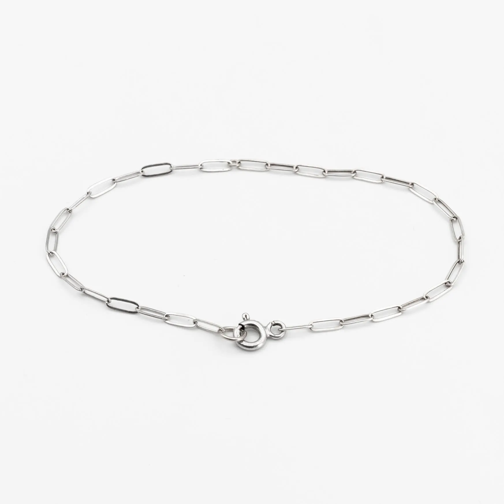 Paperclip Chain Bracelet