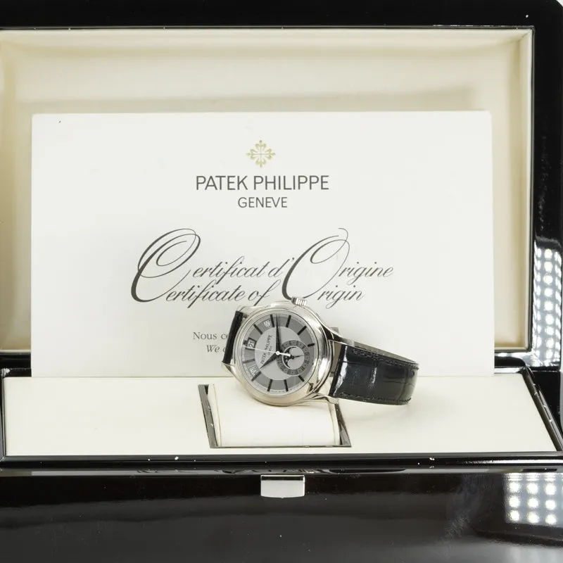Patek Philippe 5205G-001 Annual Calendar 18k White Gold 40mm 2013 Automatic B&P
