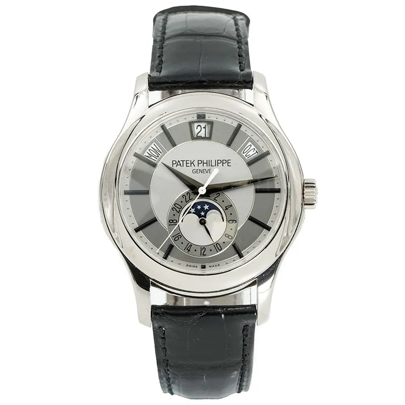Patek Philippe 5205G-001 Annual Calendar 18k White Gold 40mm 2013 Automatic B&P