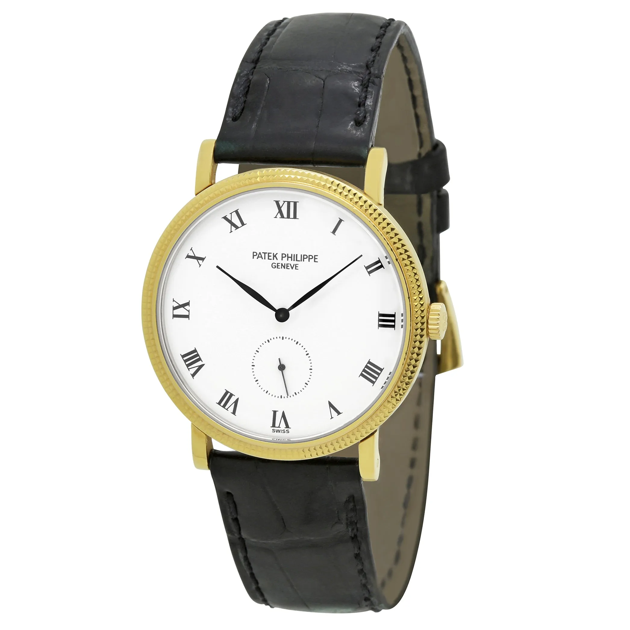 Patek Philippe Calatrava 3919J  White Dial Manual Wind Men's Watch
