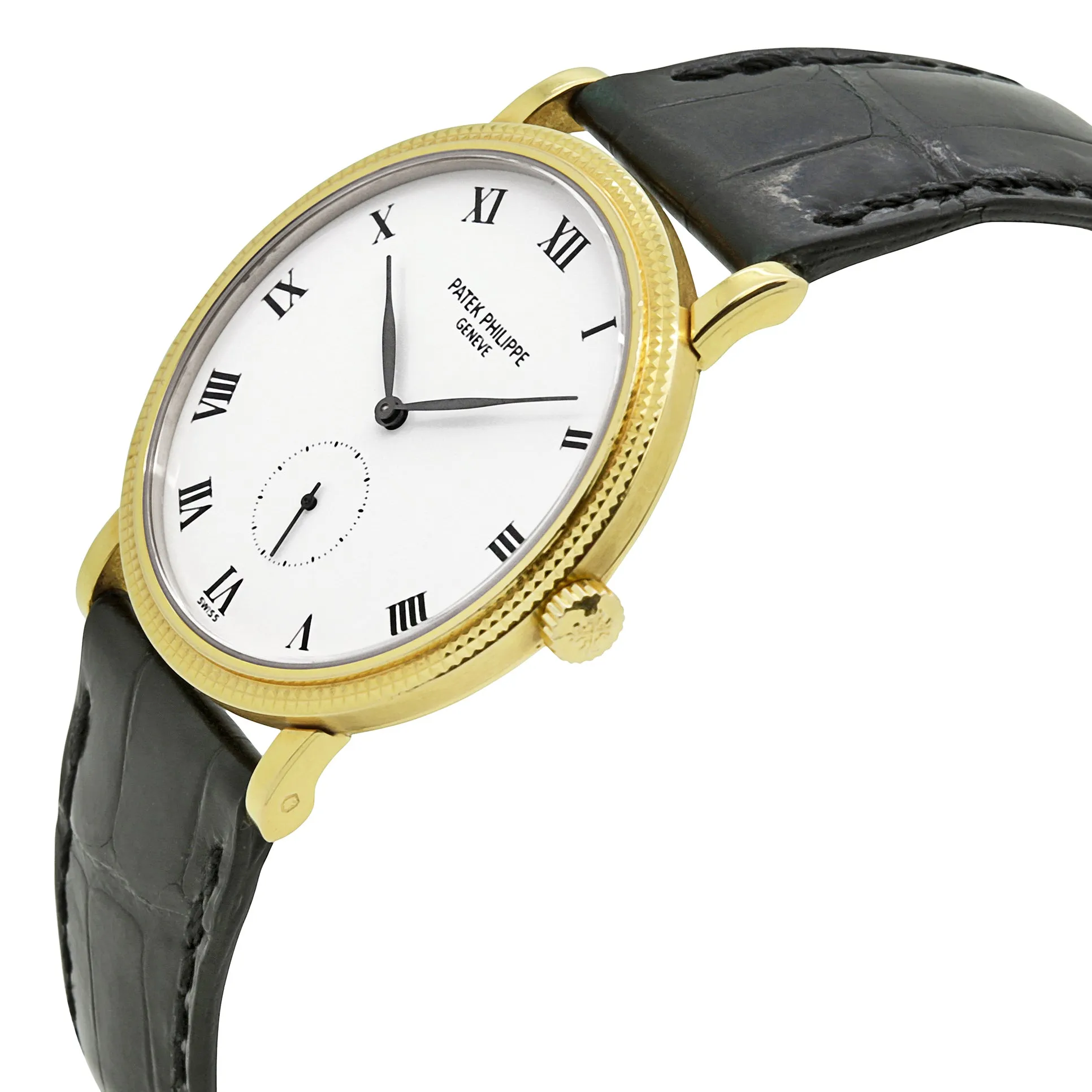 Patek Philippe Calatrava 3919J  White Dial Manual Wind Men's Watch