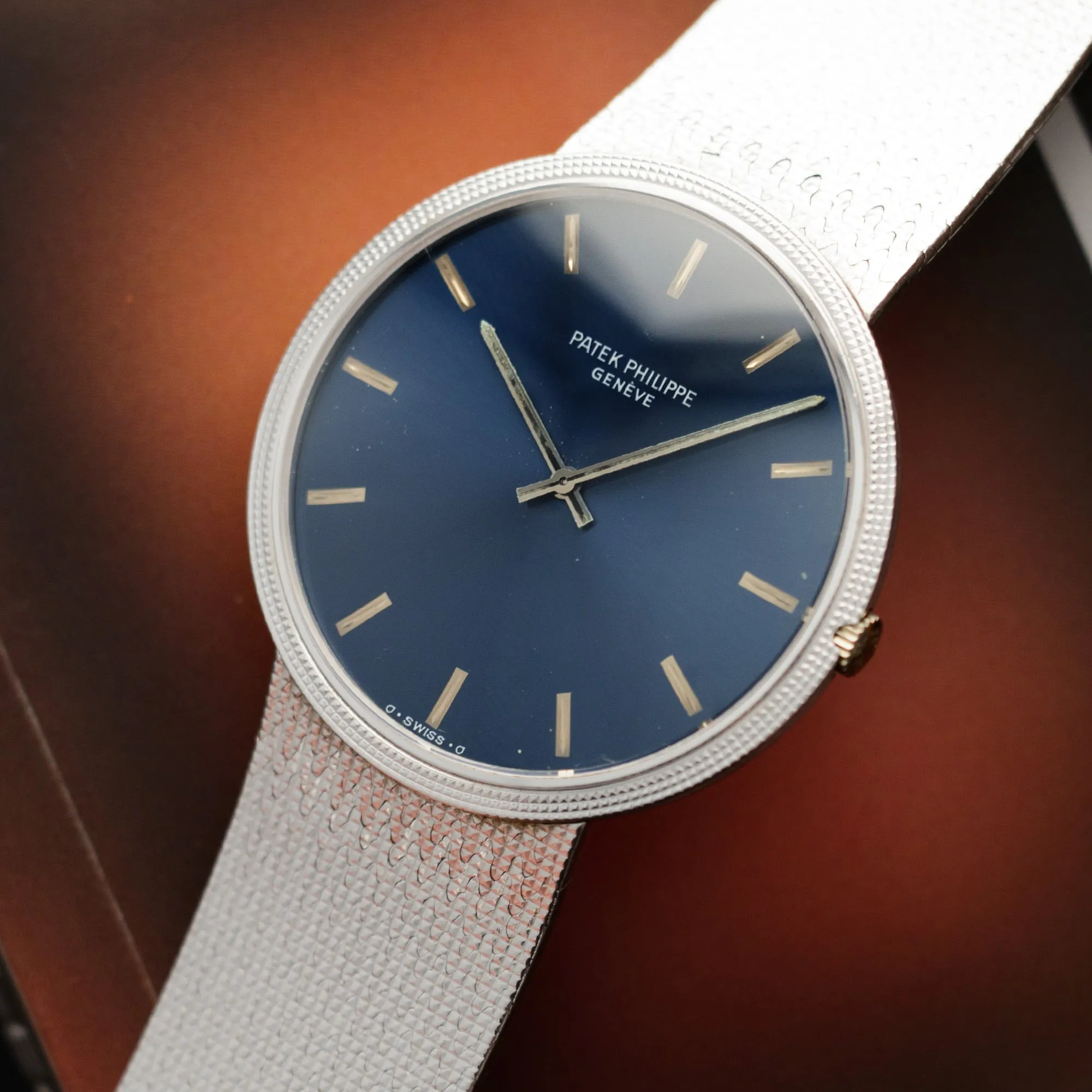Patek Philippe White Gold Calatrava Watch Ref. 3588