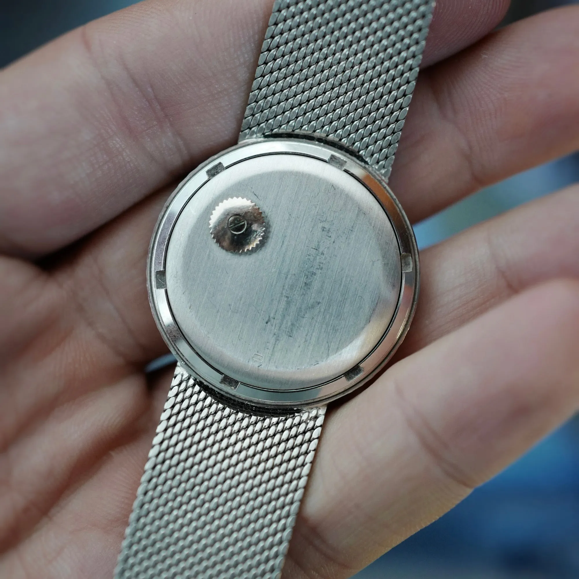 Patek Philippe White Gold Wathc Ref. 3563 with Blue Hour Markers