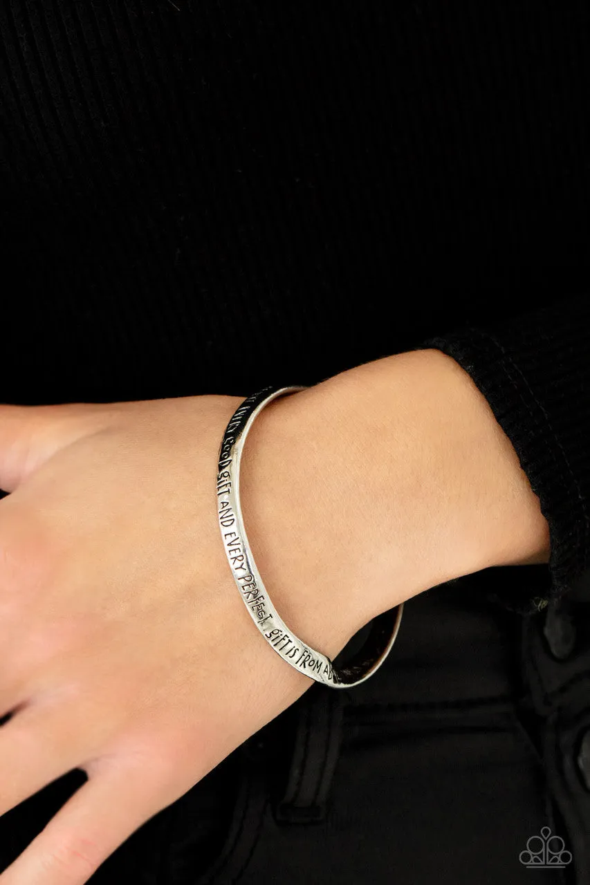 Perfect Present Silver Paparazzi Bracelet