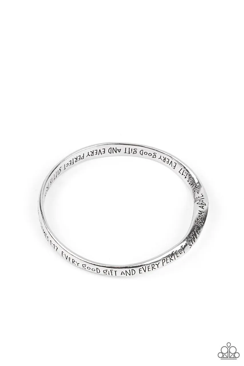 Perfect Present Silver Paparazzi Bracelet