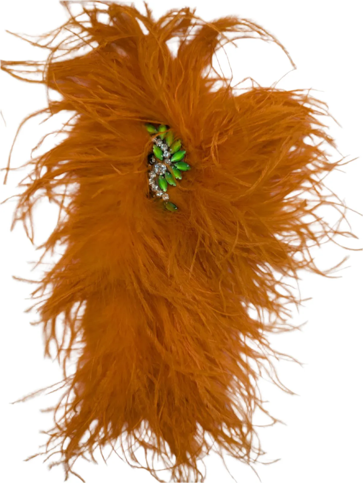 Piuma Neon Feather Brooch