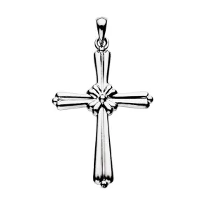 Platinum Cross Pendant