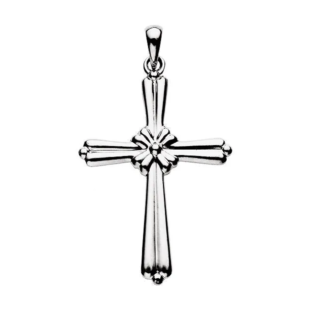 Platinum Cross Pendant