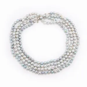 Platinum ii pearl necklace