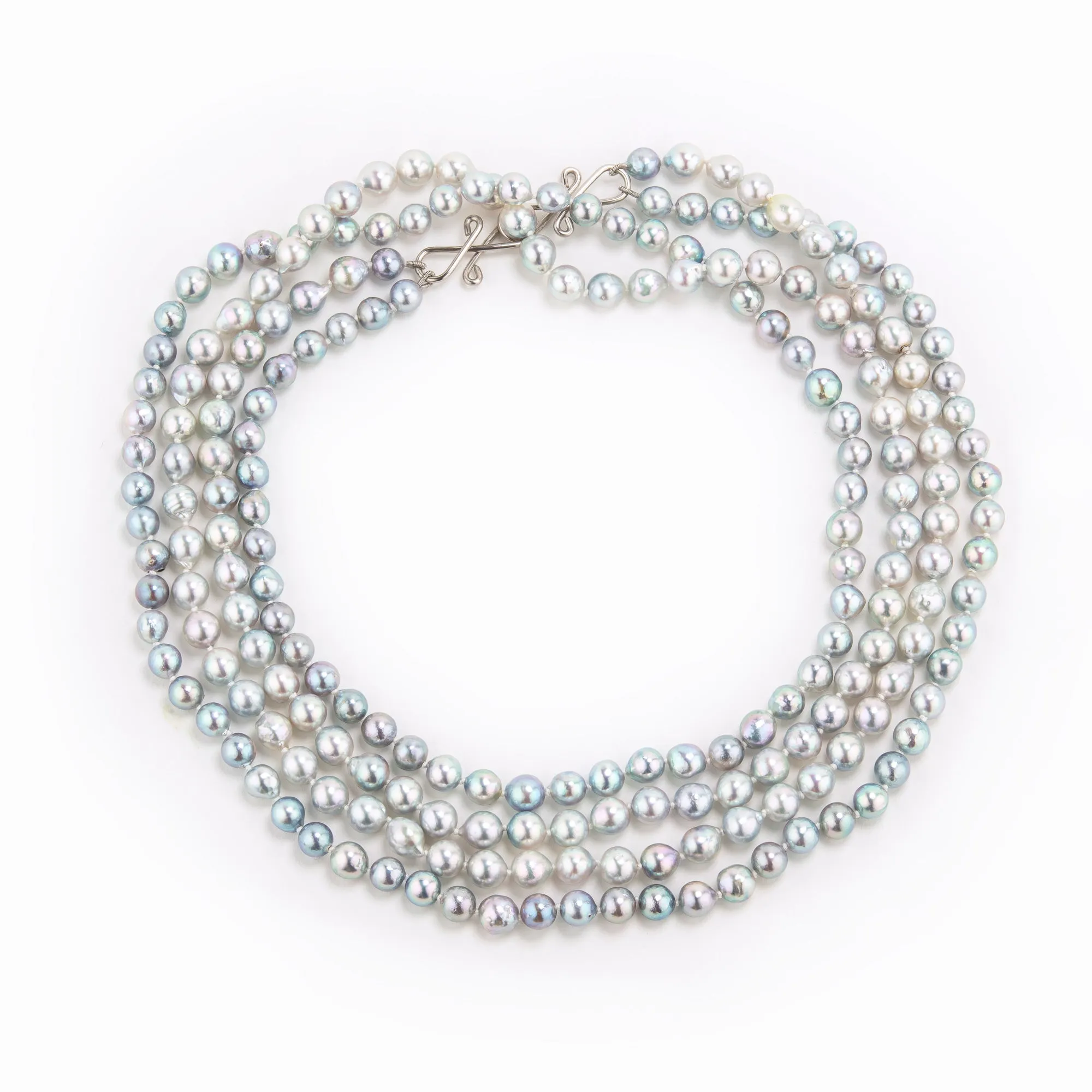 Platinum ii pearl necklace