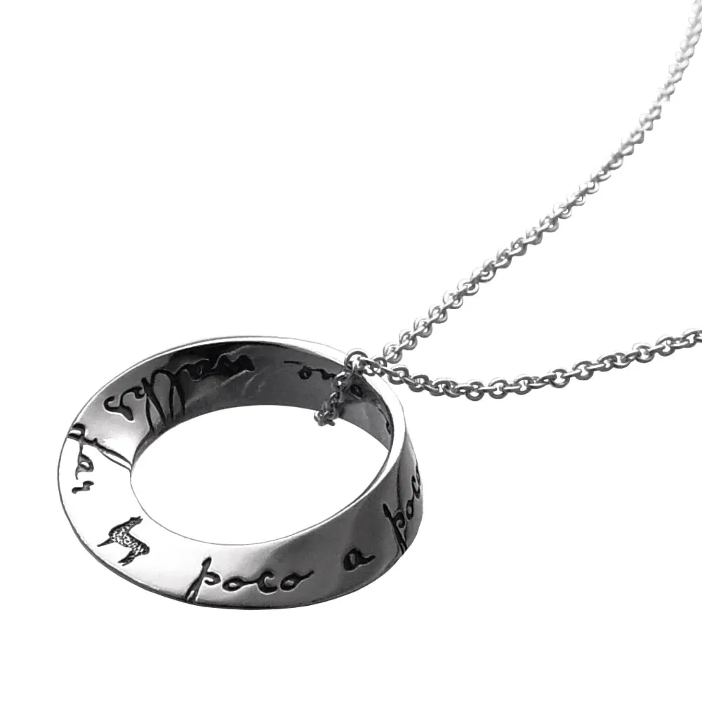 Poco A Poco - Proverb Necklace
