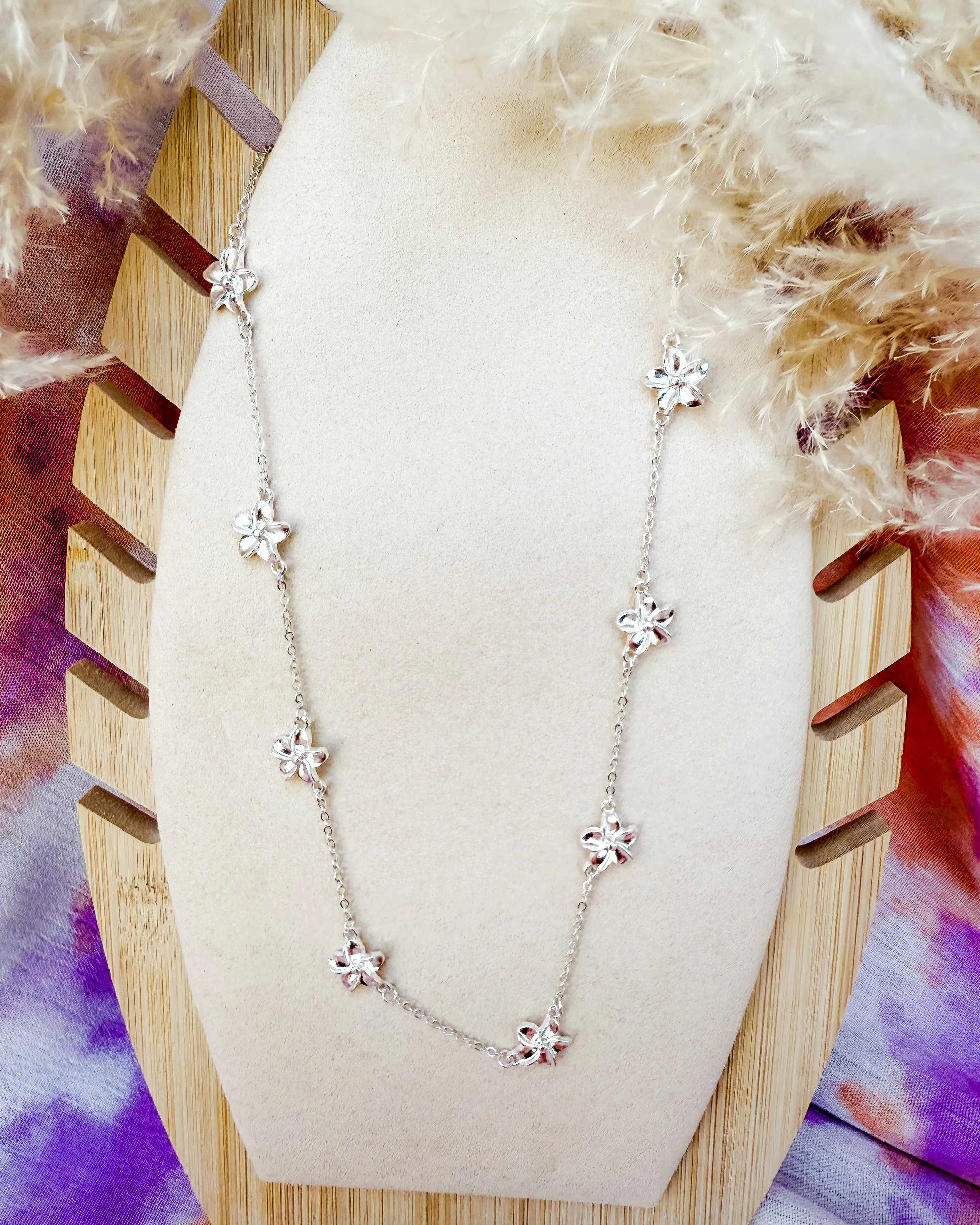 Pualani Platinum Necklace