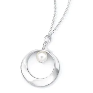 Pure Mini Mobius With Pearl Necklace